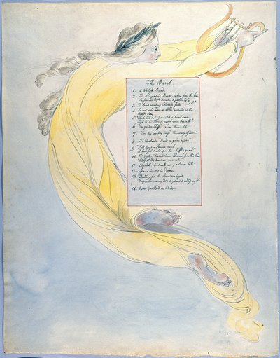 The Poems of Thomas Gray, Design 52, The Progress of Poesy by William Blake